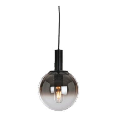 Nevada Pendel Ø22cm E27 Sort Smoke