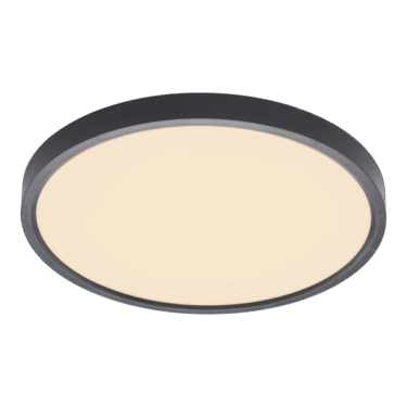 MS Astor Taklampe 24w Ø30cm 3-step Dim Sort