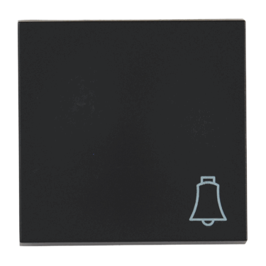 Elko Plus vippe med klokkesymbol Sort