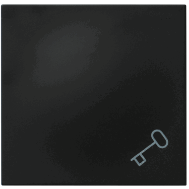 Elko Plus vippe med nøkkelsymbol Sort