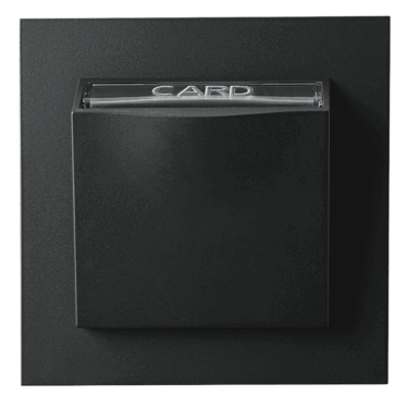 ELKO Plus nøkkelkortbryter 1/2/6 Sort