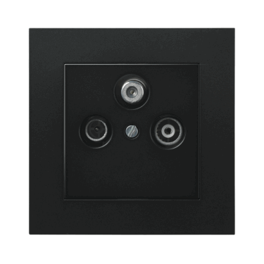 Elko Plus Antenne multimedia 8dB Sort