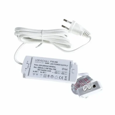 LED Driver 1-15W m/Forgrener for 6 Stk ID-LED 350mA Spot