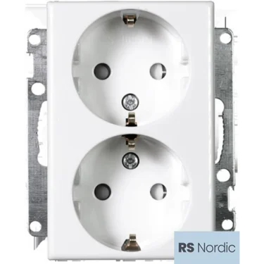 Elko Dobbel stikkkontakt S1091 RH