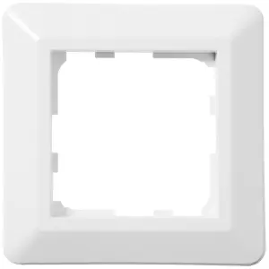 Elko RS16 Ramme 1-Hull L571 Renhvit