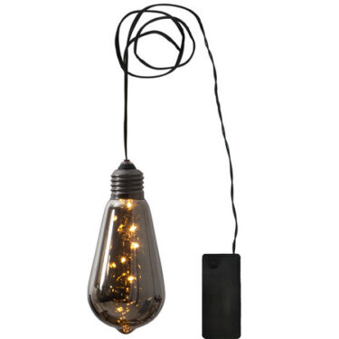 GLOW hengende Pære sota med batteri og timer