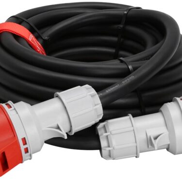 Malmbergs Skjøtekabel CEE 5G6 mm2 32A 10M 3-fas 400V IP44