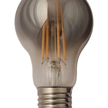 Filament LED-pære E27 6W Røktonet Varmhvit Dimbar