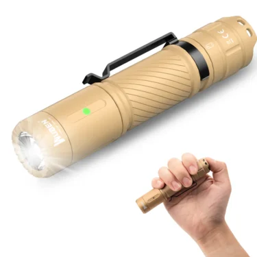 Wuben C3 Khaki Lett Lommelykt - 1200 Lumen