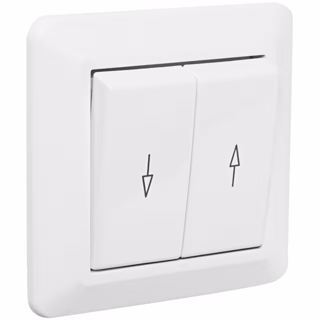 Elko Påvegg Bryter 1 Polet mLys IP55 RS Renhvit