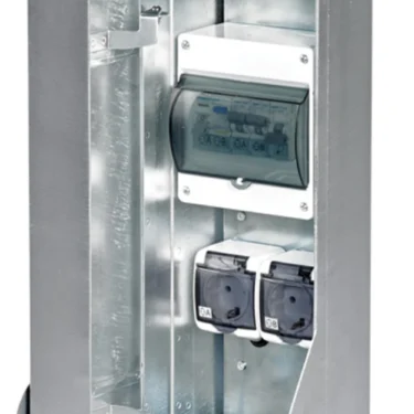 Norlys 893 Arvika Pullert stikkontakt Galvanisert