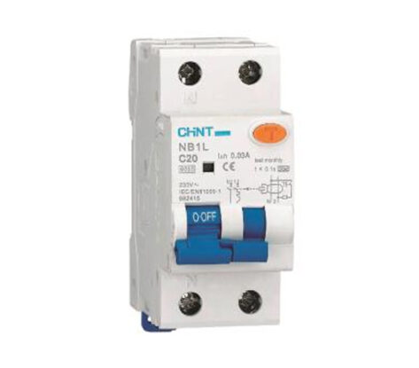 Chint Jordfeilautomat 1 N 25A C-kar 30mA