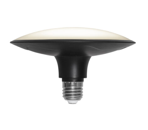 Illumination High Lumen 160mm E27 20W 3000K 1300lm Sort Dimbar