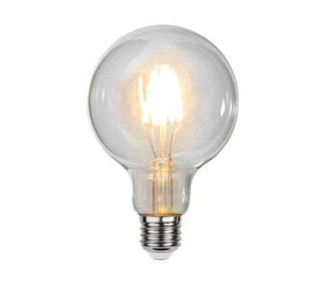Illumination G95 Klar Filament E27 4,7W 2700K 470lm Dimbar