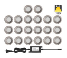 NP Terrassebelysning A2 30 X 0.5W Varmhvit IP67 Dimbar