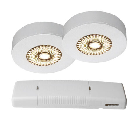 NP Juno WarmDim 4W LED Matt Hvit Komplett 2-Pk