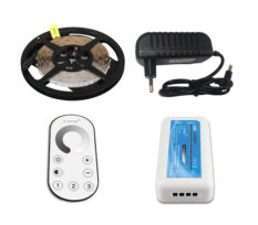 komplett led strips pakke 4,8watt meter varmhvit led Nordic