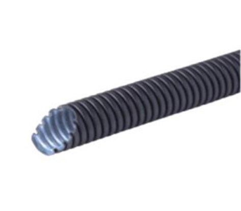 R-line Korrugert Rør UV Ø16mm Sort 50 Meter