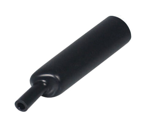 Krympeslange 12/3-1000 mm Medium tykkvegget m/Lim Sort