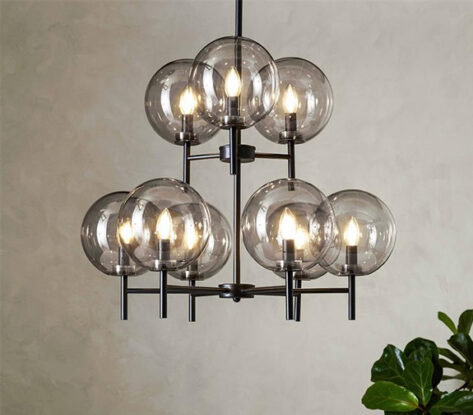 Crown Takpendel E14 Sort Rok 3