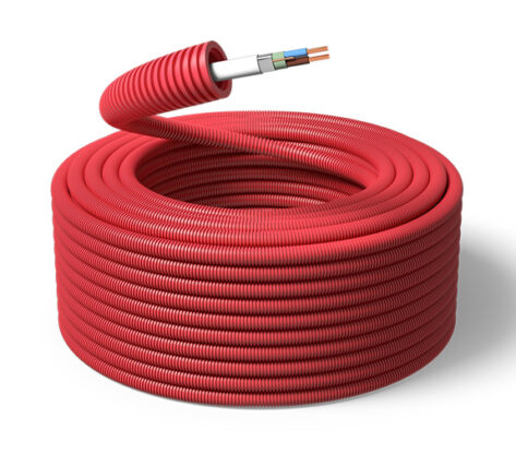 R-line K-rør 16mm PVXP 2X1/1 Brannalarmkabel 100M