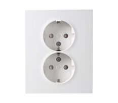 Elko Plus Dobbel Stikkontakt Innfelt Jord PH