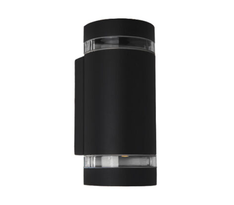 Nordlux Focus Vegg IP44 2XGU10 Sort