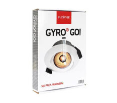 Unilamp Gyro Go 6-Pack 8W WarmDim Matt Hvit