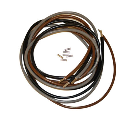 Målersløyfe 2P IT Enk.isolert 10mm2 1,8m Sort-Brun