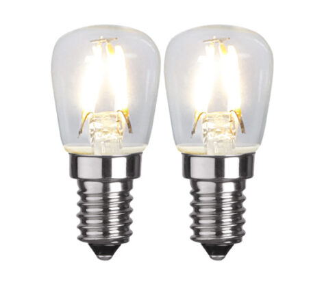 352-41-2 LED Pære E14 ST26 Ozon Klar 1.3W 2700K 2-PK