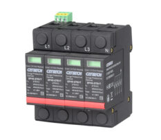 Overspenningsvern 4P Type 2 Pluggbar 275V m/Signalkontakt