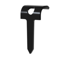 CASTOR Magasinklammer MT-O-16 for PR2X1,5/2X2,5 Sort 150PK