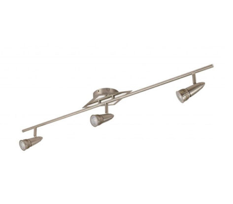 R-Line Bris Spotskinne 3x6W WarmDim Børstet Stål