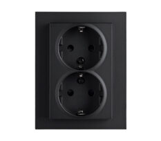 SG Dobbel Rehabstikk Innfelt Med Jord Sort