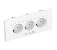 Kanal GK Komplett Stikkontakt Trippel Modul 45