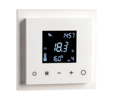 SG Termostat HeatReg 1-Pol Hvit