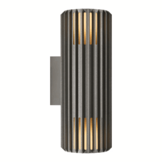 Nordlux Aludra x2 Vegglampe IP54 Seaside antrasit