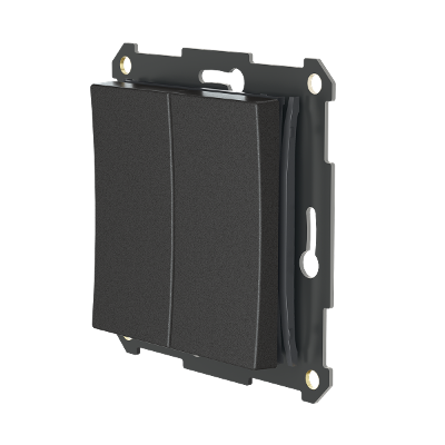 Plejd Trådløs trykkbryter for Exxact Sort WPH-01-SA