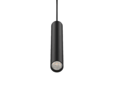 TL Tubespot Mini 927 8W Pendel Ø39 30cm Sort 3m