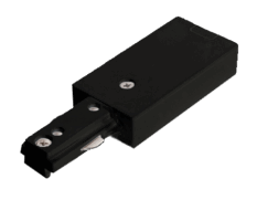 TL Skinne 1fase 0331 Tilkoblingsadapter Sort