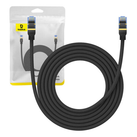 Baseus Cat.7 Flettet Nettverkskabel RJ45 10 Gbps 3m
