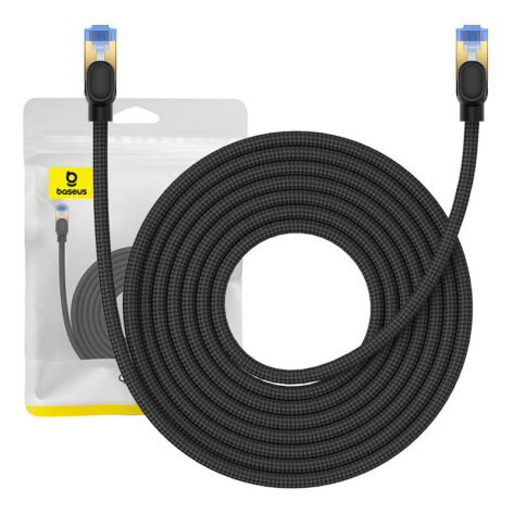 Baseus Cat.7 Flettet Nettverkskabel RJ45 10 Gbps 8m