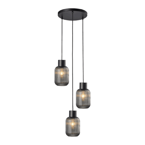 Ina Rondell 3xE27 Smoke