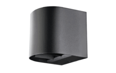 SG Utelampe Artes Rund Sort 8W 2700K