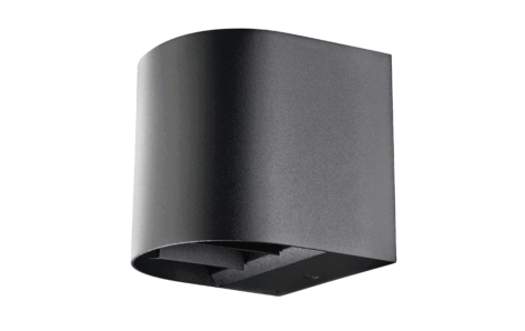 SG Utelampe Artes Rund Sort 8W 2700K