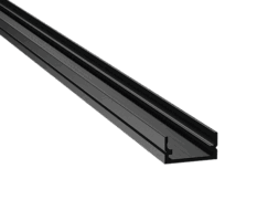 TL Aluprofil 1407K Sort 2m Komplett
