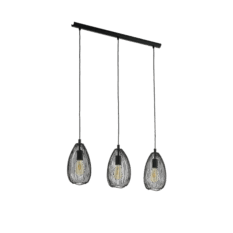 Clevedon Pendel 3x60w E27 Sort