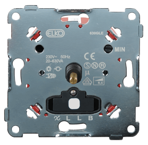 Elko Plus Hvitt Lys Dimmerkit Sort_1