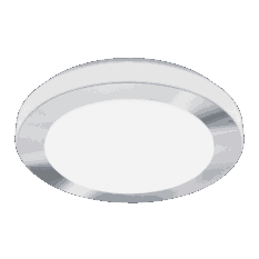 Carpi Tak/Vegg Lampe Ø38cm 16W Krom/Hvit