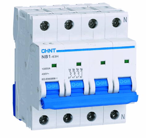 Chint Overbelastningsvern 4P 25A 10KA